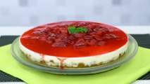 Cheesecake com frutas vermelhas