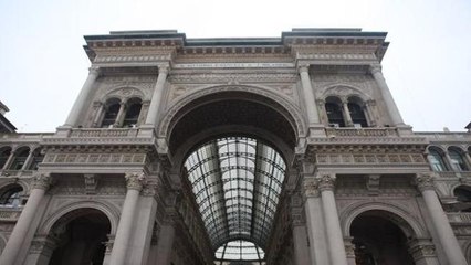 Galleria, restaurato l'Arco di Trionfo a rischio crollo