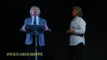 Il discorso di fine d’anno di Beppe Grillo: «Mattarella è un ologramma»