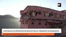 Continúan los operativos de rescate tras el terremoto en Marruecos