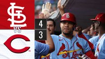 Resumen Cardenales de San Luis vs Rojos de Cincinnati MLB 09-09-2023