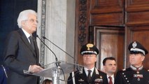 Mattarella: «Legalità e lotta alla corruzione sono valori irrinunciabili»