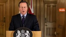 Cameron: «Attacco in Gran Brettagna molto probabile, stiamo all'erta»