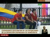 Caracas | Venezolanos no confían en las intenciones que vienen disfrazadas de demócrata