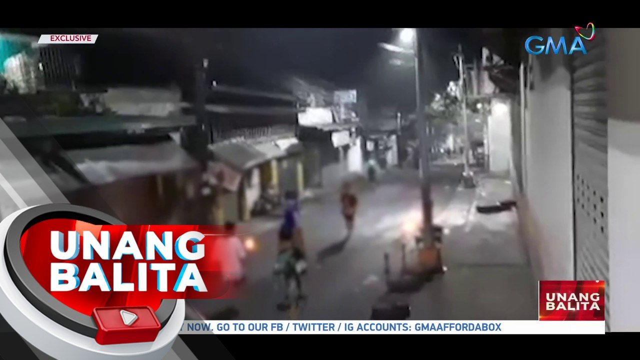 Riot ng dalawang grupo ng mga kabataan, nahuli-cam | UB