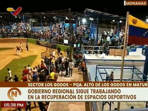 Gobierno de Monagas continúa trabajando en la restauración de los espacios deportivos en la región