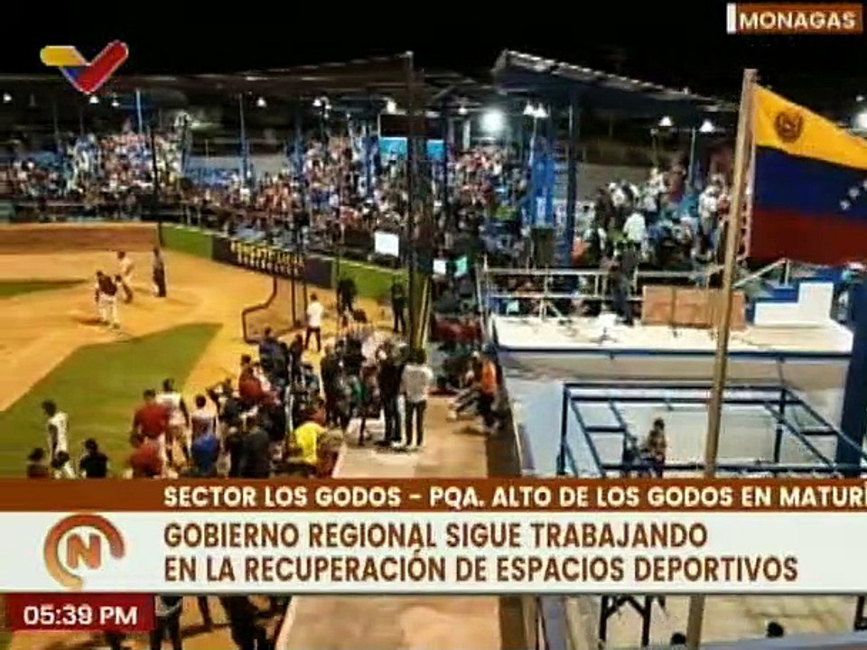 Gobierno de Monagas continúa trabajando en la restauración de los espacios deportivos en la región