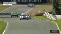 Ginetta Junior 2023 Oulton Park Race 1 Palmowski Big Crash