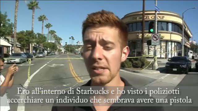 California: uomo spara in aria, ucciso dalla polizia