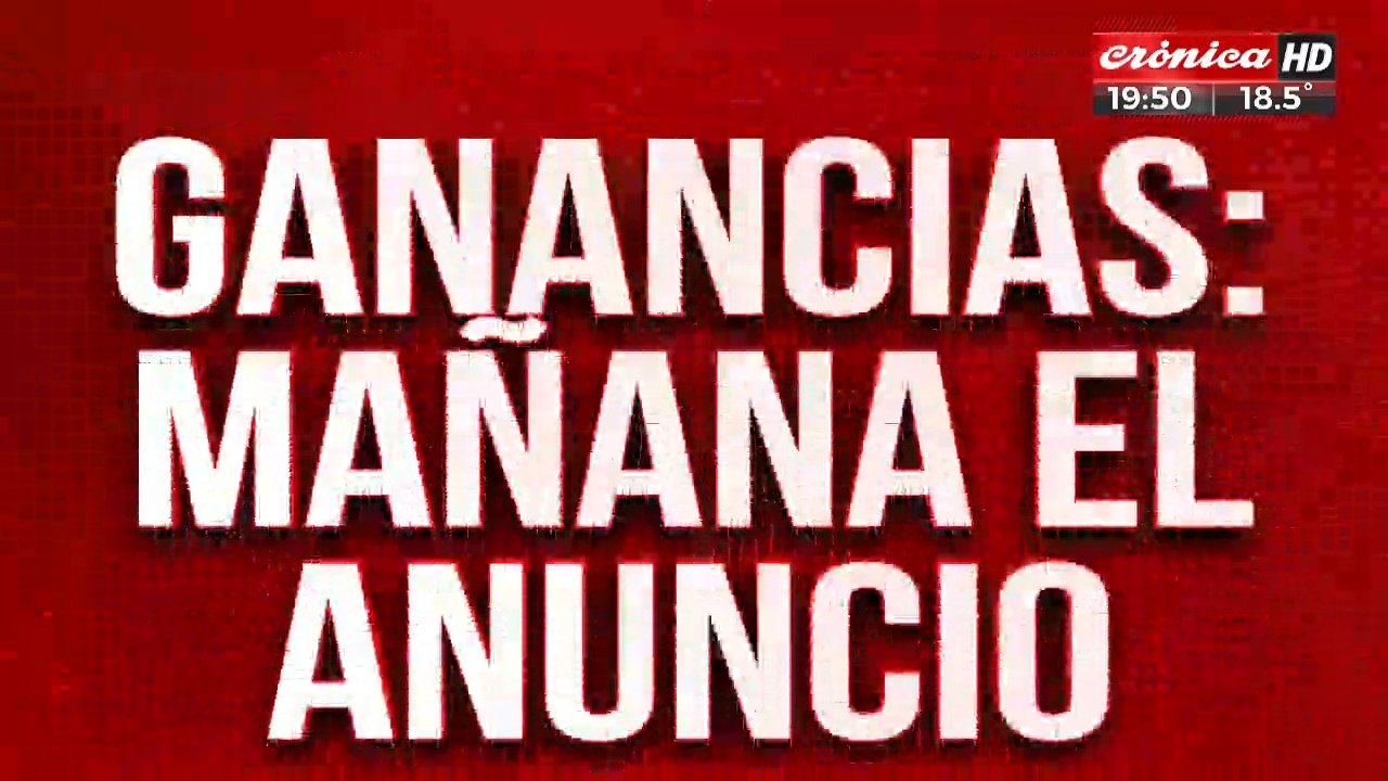 Ganancias: este lunes es el anuncio