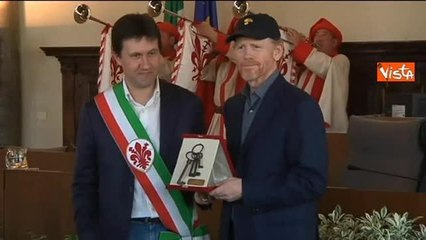Ron Howard a Firenze: «Fantastico girare un film qui»
