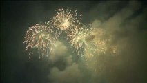 Festa e fuochi d’artificio Pyongyang