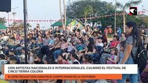 Con artistas nacionales e internacionales, culminó el Festival de circo Tierra Colorá