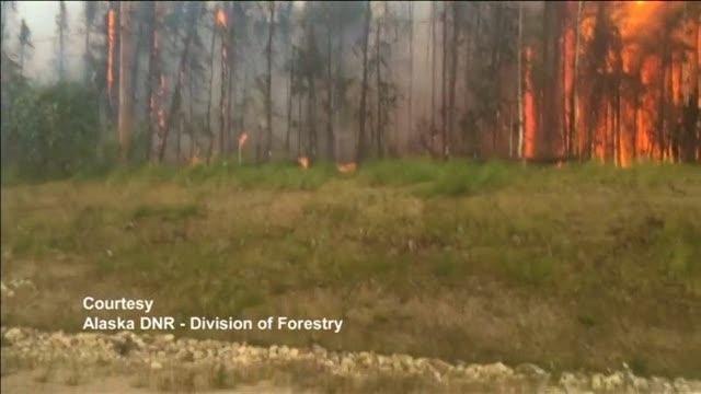 Incendio in Alaska, distrutte decine di abitazioni