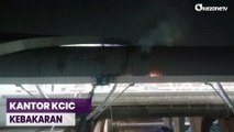 Kantor Kereta Cepat Jakarta-Bandung Kebakaran