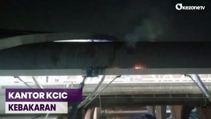 Download Video: Kantor Kereta Cepat Jakarta-Bandung Kebakaran