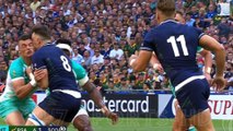 Jesse Kriel should have been SENT OFF for his head-on-head contact with Jack Dempsey in Scotland's clash against South Africa, insists John Barclay... after England's Tom Curry was sent off for similar challenge