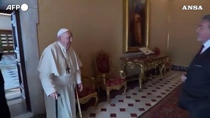 Il Papa riceve Sylvester Stallone: "Siamo cresciuti con i tuoi film"