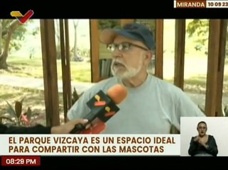 Mirandinos invitan a la población venezolana a disfrutar de los espacios del Parque Vizcaya