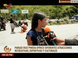 Caraqueños afirman disfrutar de los espacios recuperados del Parque Ruiz Pineda