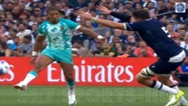 Manie Libbok's no-look pass to set up Kurt-Lee Arendse's try for South Africa leaves fans blown away during win over Scotland as they hail the 'outstanding' Springboks star