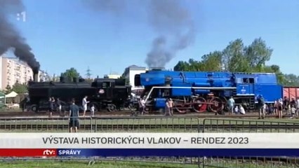 Výstava historických vlakov - Rendez (kpt)