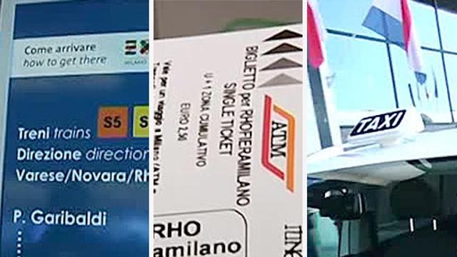Video Metrò, treno e taxi: come si arriva ad Expo 2015 e quanto costa
