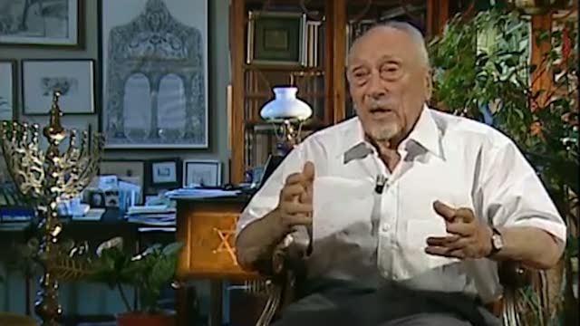 Addio a Elio Toaff, storico rabbino di Roma