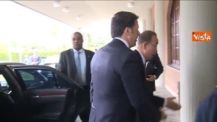 Renzi incontra Ban Ki Moon, colloquio in aereo