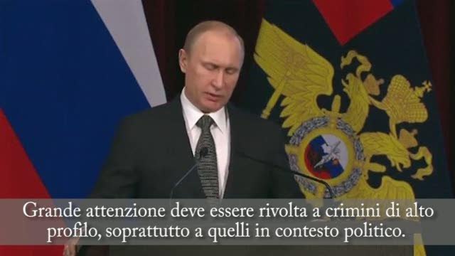 Assassinio Nemtsov, parla Putin: «E' stato un omicidio politico»