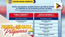 Mandaluyong LGU, kinilala ang mga tindahan na sumunod sa price cap ng bigas