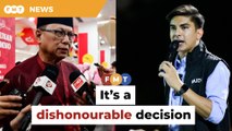 Syed Saddiq just angling for govt position, says Puad