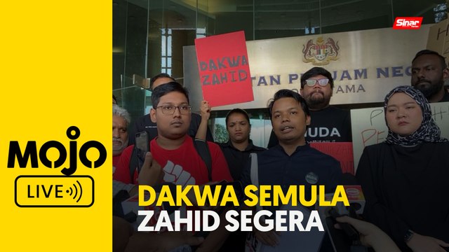MUDA, PSM serah bantahan DNAA Zahid kepada Jabatan Peguam Negara