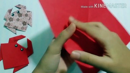 steps to make crab origami