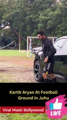 Kartik Aaryan, Ibrahim Ali Khan and Tiger Shroff At Football Ground in Juhu Viral Masti Bollywood