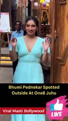 Bhumi Pednekar Spotted Outside At One8 Juhu