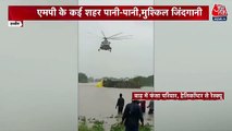 Pregnant woman, family stuck in flood in Ujjain, rescued