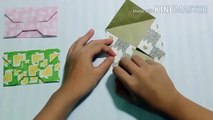 how to fold origami paper in the shape of an envelope