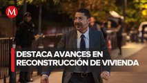 Martí Batres defiende la distribución de recursos para la reconstrucción tras los sismos de 2017