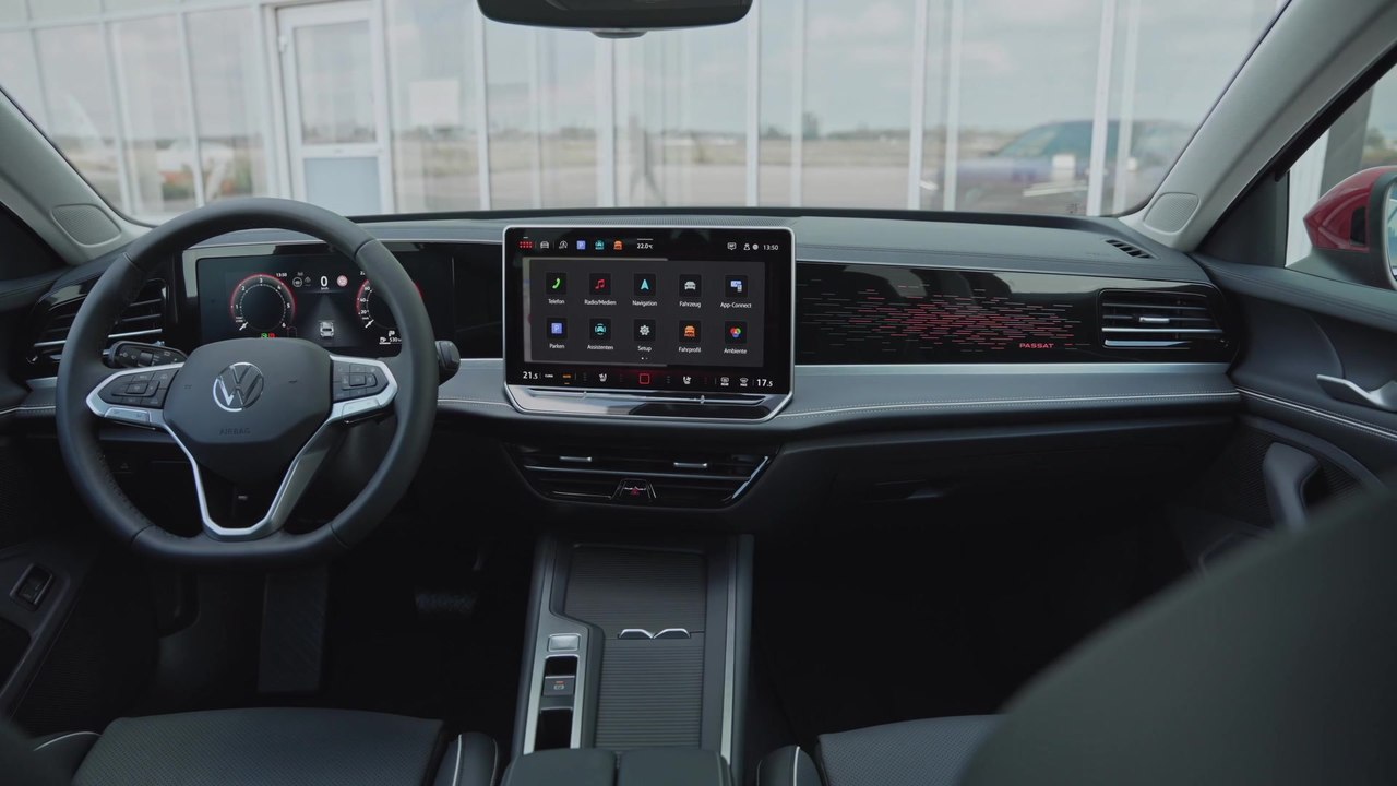 The new Volkswagen Passat Business Interior Design