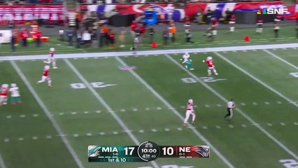 ROOKIE CHRISTIAN GONZALEZ WITH A CRAZY INTERCEPTION