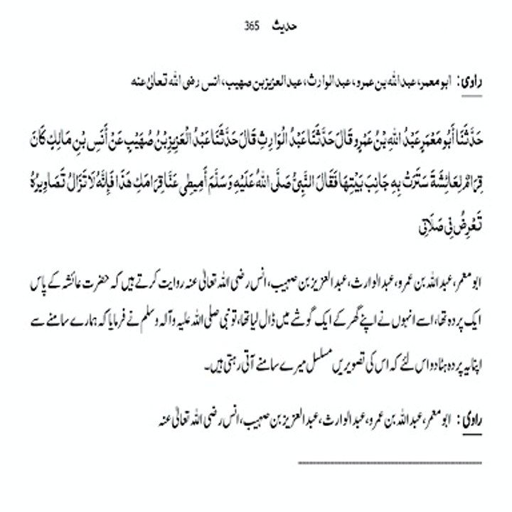 Sahih Bukhari Hadith (Hadees Sahih Bukhari 365) #bayan #hadees #hadith  #islamic