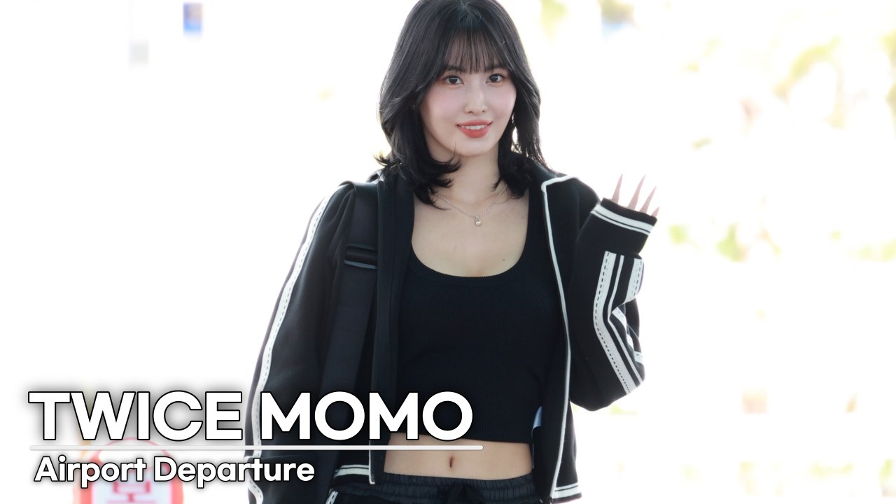 트와이스(TWICE) 모모, 인천공항 출국 | TWICE MOMO Airport Departure [4K]