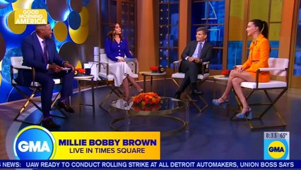 Millie Bobby Brown Rates Fiancé Jake Bongiovi's Makeup Skills