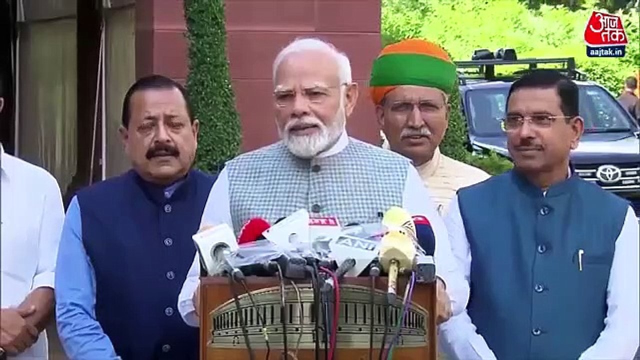 This is session of historic decisions, says PM Modi