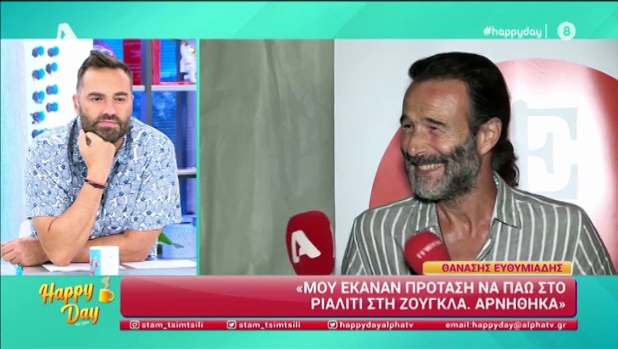 Ευθυμιάδης: «Κάποιοι νομίζουν ότι είμαι ο τρελό...