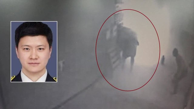 비번 날 운동하던 소방관...옥내소화전 이용해 상가 화재 진압 / YTN