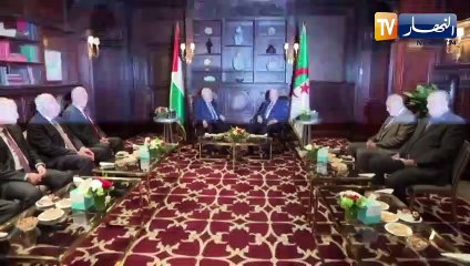 الرئيس تبون يستقبل بإقامته بنيويورك رئيس دولة فلسطين