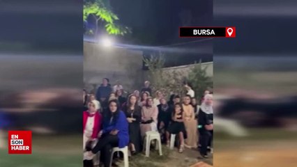 Bursa'da asker kardeşten ağabeyine nişan sürprizi