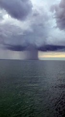 Storm Cells Sits On Lake Simcoe